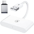 thumbnail image 1 of Adaptador Inalámbrico CarPlay Btafrte para iPhone Soporta iOS 13+ 5Ghz WiFi, 1 of 8