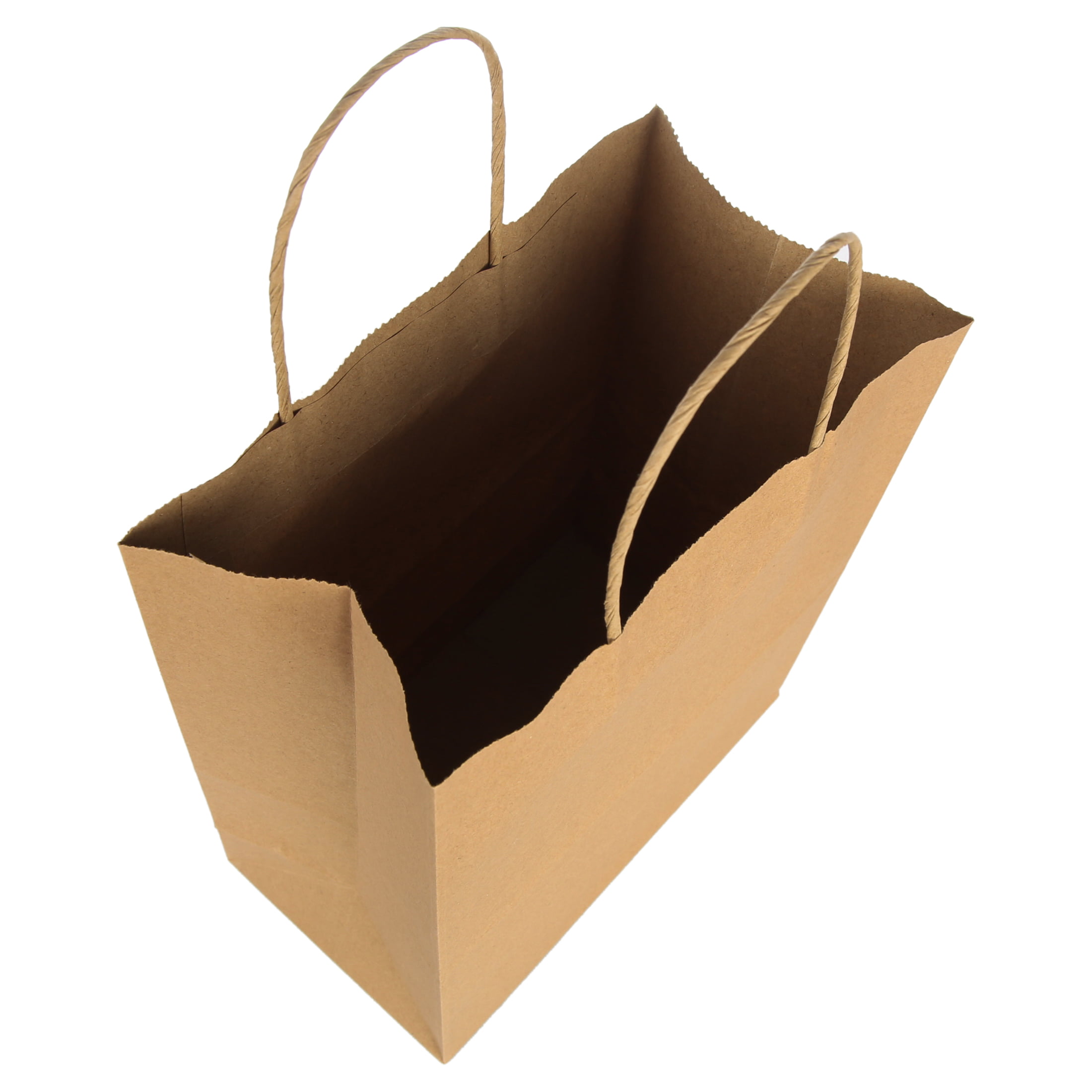 Kraft Color Paper Bags With Handles - 10x8x4 - 25Ct – Premium Supplies TX