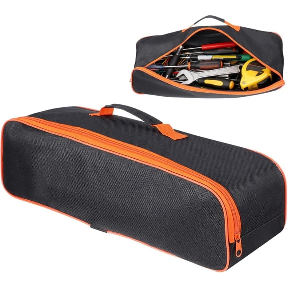 Apeya Heavy Duty Tool Bag Tool Pouch Organizer with Zipper Utility Tool Tote Bag for Electrician Car Repair Gardening Work Storage and Household Projects