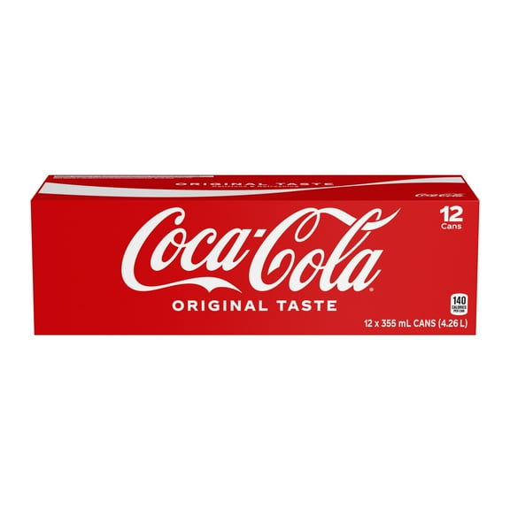 Coca-Cola Fridge Pack Cans, 355 mL, 12 Pack