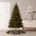 thumbnail image 6 of KLL Christmas Tree Skirt,Party Decorations Farmhouse for Christmas Decorations Holiday Party 30" -Herbs And Spices, 6 of 6