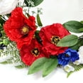 thumbnail image 4 of Poppy Wreath, Red/White/Blue, 22", by My Texas House, 4 of 5