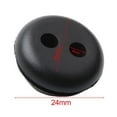 thumbnail image 5 of 5/10pcs 2-Hole Black Rubber Fuel Gas Tank Line Grommet For Home Trimmer Brush Cutters Lawn Mower For Husqvarna Garden Tool Part, 5 of 9
