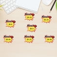 thumbnail image 3 of Uxcell 200 piezas de letreros en forma de estrella de 3.5"x2.8" para supermercado, amarillo (NUEVO), 3 of 6