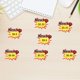 thumbnail image 3 of Uxcell 200 piezas de letreros en forma de estrella de 3.5"x2.8" para supermercado, amarillo (NUEVO), 3 of 6