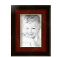 thumbnail image 2 of ArtToFrames 4" x 6" Matte Mahogany with Gold Accent Diploma Picture Frame, 4x6 inch Brown Wood Poster Frame (WOM-5109), 2 Pack, 2 of 6