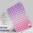 thumbnail image 3 of Dteck Case for iPad 10th Generation 10.9 Inch 2022 with Pencil Holder, Glitter Gradient TPU Shockproof 10.9 inch iPad Case,Purple Red, 3 of 8