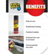 Flex Seal Aerosol Liquid Rubber Sealant Coating, 14 oz, Clear