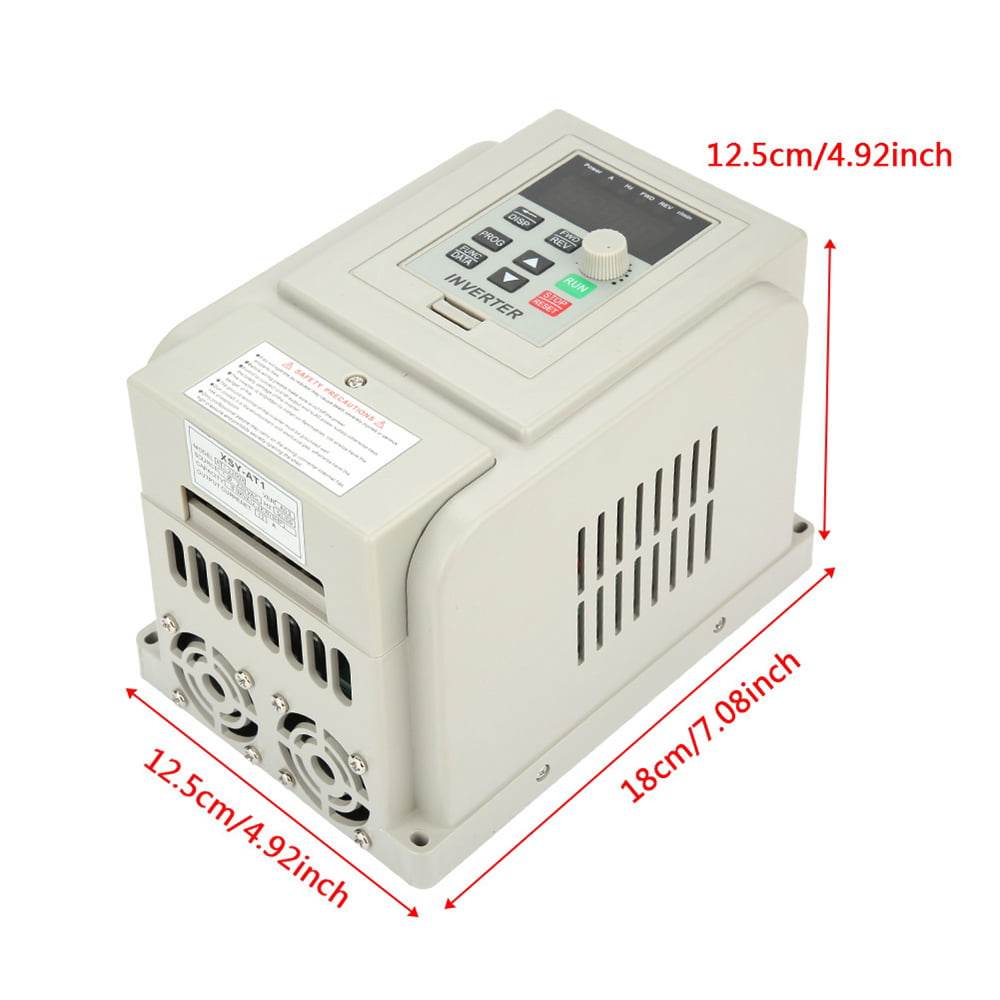 AT1-2200X 220V VFD Variable Frequency Drive Inverter for 3-phase 2.2kW Motor New