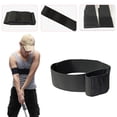 thumbnail image 3 of Yuarrent Cinturón de entrenamiento de Golf, bandas elásticas portátiles de nailon para brazos para principiantes, práctica de Golf, equipo Golf, 3 of 6