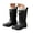 c-292Black95, variant on HAYIMI Cartoon Rainboots Outdoor Waterproof Round Toe Lightweight All Season Kids Rain Boots Sporty Comfort Trendy Shoes