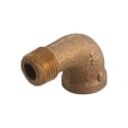 thumbnail image 2 of Jmf Street Elbow 90 Deg. 1/4 " Fpt X 1/4 " Mpt Red Brass Lead Free Case of 5, 2 of 2