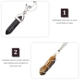 thumbnail image 2 of 10 piezas collares hexagonales cadena de cuello de cristal para mujeres colgantes colgantes colgantes, 2 of 6