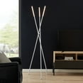 thumbnail image 4 of Lite Source Ls-83668 Lorant 3 Light 74" Tall Led Tripod Floor Lamp - Silver, 4 of 7