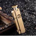 thumbnail image 4 of Halloween Decorations Personality Creative Trench Three-Sided ignition Metal Retro Kerosene Lighter, 4 of 9