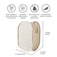 thumbnail image 4 of 3 Sprouts Recycled Pop-Up Hamper/Terrazzo/Beige, 4 of 10