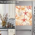 thumbnail image 3 of Yayeee Magnetic Dishwasher Cover for The Front Decoration Home Kitchen Machine Sticker Protector, Orange Starfish, 3 of 6