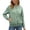 Green, variant on Zip Up Bomber Jacket for Women, Stand Collar Long Sleeve, Soft Casual Sweatshirt Outerwear with Pockets, 1 Piece, S-XXL, Plus Size Friendly