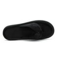 thumbnail image 3 of Dannto Women's House Slippers Memory Foam Flip Flops Thong Indoor Shoes Open Toe, 3 of 7