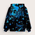 thumbnail image 4 of bbymog Hoodies for Boys Fashion Graffiti Black Hoodie Sweatshirt Fall Winter Long Sleeve Clothes for Kids with Pocket, 4 of 4