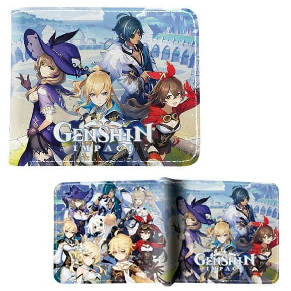 Starter Characters - Genshin Impact 4x5" Bi-Fold Wallet