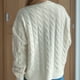 thumbnail image 5 of Cárdigan holgado de manga larga con cuello redondo para mujer, 5 of 7