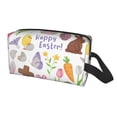thumbnail image 2 of Goofa Happy Easter1 Printed Toiletry Bag with Handle,Large Capacity Travel Makeup Cosmetic Bag for Women, Carry on Airport Airline Compliant Bag, 2 of 9