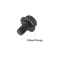 thumbnail image 4 of M5x8mm Hex Serrated Flange Bolts 10.9 Grade Carbon Steel Screws 25 Pack, 4 of 5