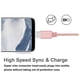 thumbnail image 5 of Cable de datos de carga rápida Un-Tech USB-C Baby Pink, 5 of 8