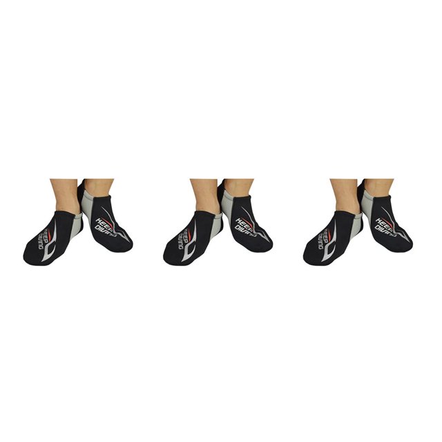 Soidarity Keep Diving DS-112 Calcetines de buceo de nailon Zapatos con varios tamaños Multicolor Adultos Protector subacuático Lakeside gris gris plateado S 3piezas