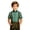 ##-Green555, variant on Shinyii Boys Plaid Short Sleeve Shirt Summer Casual Button Down Shirt for Kids, Sizes 4-14
