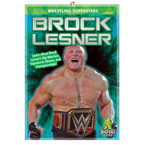 Wrestling Superstars: Brock Lesnar (Hardcover)