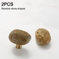 thumbnail image 1 of 2 Pack Unique Creative Natural Stone Door Handles Cabinet Drawer Pulls, 1 of 7