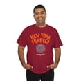 thumbnail image 5 of 2024 Playoffs New York Forever for basketball fan gifts Unisex Cotton Tee, 5 of 8