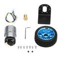 thumbnail image 2 of DC Geared Motors, High Torsion 6mm D Shaft Micro DC12V Encoder Motor 15.5mm Shaft Diameter  for DIY Smart Car, 2 of 7