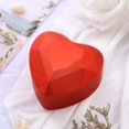 thumbnail image 4 of LED Ring Box Heart Shape Velvet Ring Box Wedding Ring Box Jewelry Boxes Gift Box for Wedding Ring Engagement Ring Valentine's Day (Red), 4 of 5