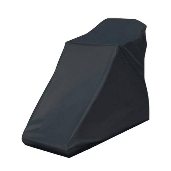 Naiovety Cubierta antipolvo para exteriores para máquina de correr, dobladillo con cordón para una cubierta fácil y segura para cinta de Cubiertas para muebles de jardín negro 168 x 75 x 135 cm