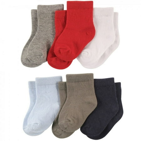 UPC: 0660168261455 | Luvable Friends Baby Boy Newborn and Baby Socks Set Boy 6-12 Months
