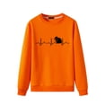 thumbnail image 1 of Suéter de cuello redondo suelto informal de transferencia de calor con estampado de personalidad de otoño e invierno Pompotops oipoqjl18067, 1 of 6