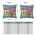thumbnail image 6 of Super Kitties Throw Pillow Cover Decoration Pillow Case Cushion for Home Sofa Couch 20"x20", 6 of 7