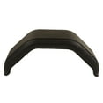 thumbnail image 2 of Trailer Fenders, Trailer Tire Mud Guard Rounded Corners Professional Easy Installation Shockproof  for RV for Single Axle 14in Diameter Wheels, 2 of 8