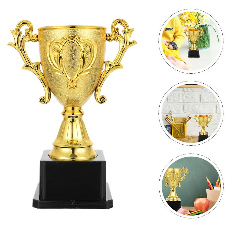 Trophy Award Trophies Cup Kids Winner Gold Cups Decor Medals Golden Party Reward Sports Children Scandinavian Home