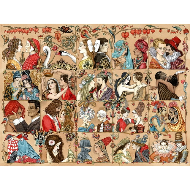 Rompecabezas Ravensburger Love Through The Ages 1500 piezas