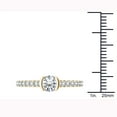 thumbnail image 5 of 3/4 Carat T.W. Diamond Half Bezel Classic 14kt Yellow Gold Engagement Ring, 5 of 5