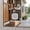 Window Camera White, variant on Window Camera, Indoor Camera for Outside Through Glass, No-Drill Apartment Camera for , Color Night Vision, AI Human Detection, WiFi 2.4G&5G, White