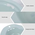 thumbnail image 5 of 1Pc Sitz Bath Postpartum Care Wash Basin Toilet Seat Sitz Bath Squat Free Basin, 5 of 5
