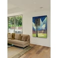 thumbnail image 5 of Marmont Hill Baseball Stadium at Night by Roy Hilton Painting Print on Canvas, 5 of 7