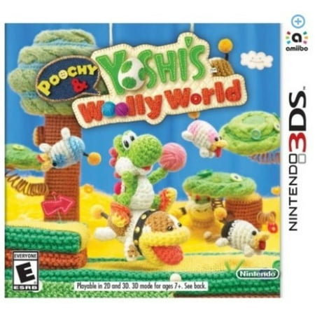 Poochy & Yoshi Woolly World, Nintendo, Nintendo 3DS, 045496744519
