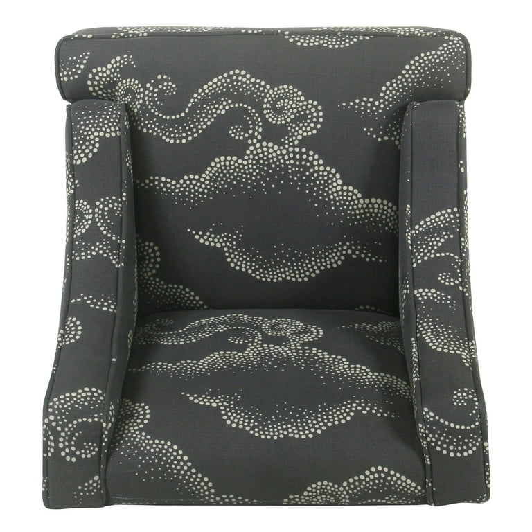 HomePop Swoop Clouds Upholstered Kids Chair Walmart