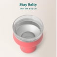 thumbnail image 4 of Vaso para cóctel REDUCE Saltini 470 ml con tapa aislante, 4 of 7